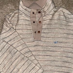 Southern Marsh ; Pawleys Rope Pullover in Oatmeal ; Size Small can fit a large!